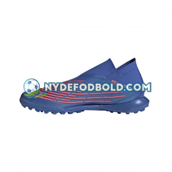 Rød Blå Fodboldstøvler Adidas Predator EDGE.1 TF Sapphire Edge