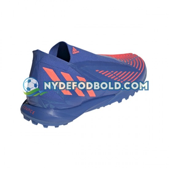 Rød Blå Fodboldstøvler Adidas Predator EDGE.1 TF Sapphire Edge