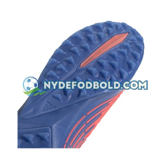 Rød Blå Fodboldstøvler Adidas Predator EDGE.1 TF Sapphire Edge