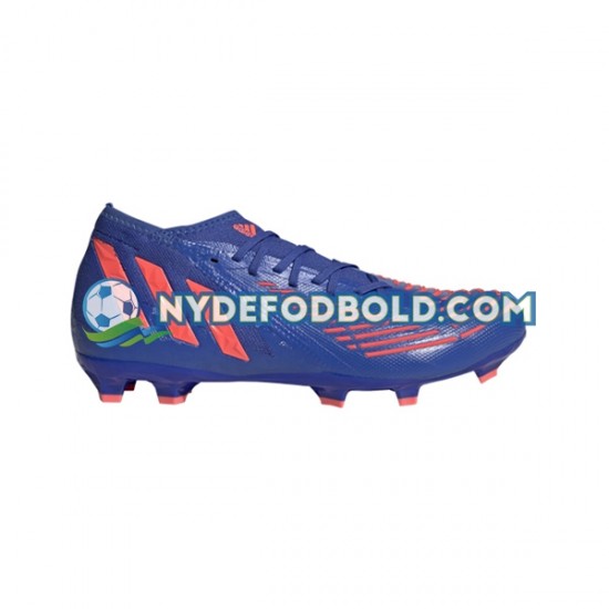 Rød Blå Fodboldstøvler Adidas Predator EDGE.2 FG Sapphire Edge