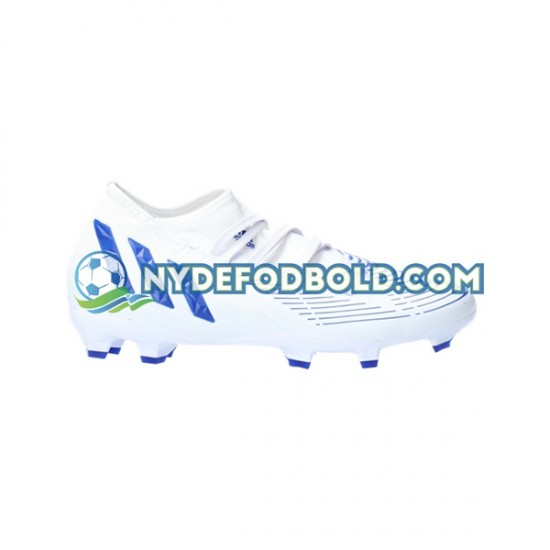 Blå Hvid Fodboldstøvler Adidas Predator EDGE.3 FG Diamond Edge
