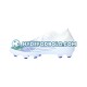 Blå Hvid Fodboldstøvler Adidas Predator EDGE.3 FG Diamond Edge