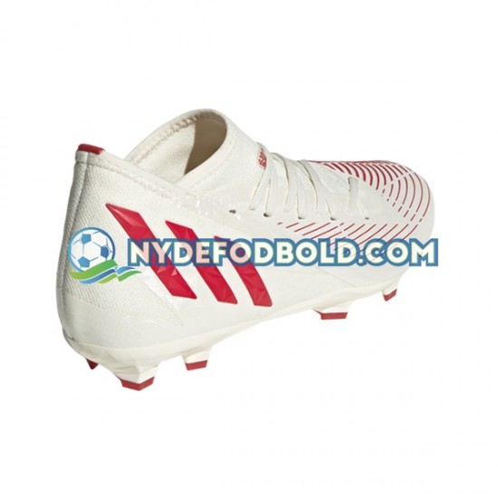 Rød Guld Hvid Fodboldstøvler Adidas Predator EDGE.3 FG Showdown