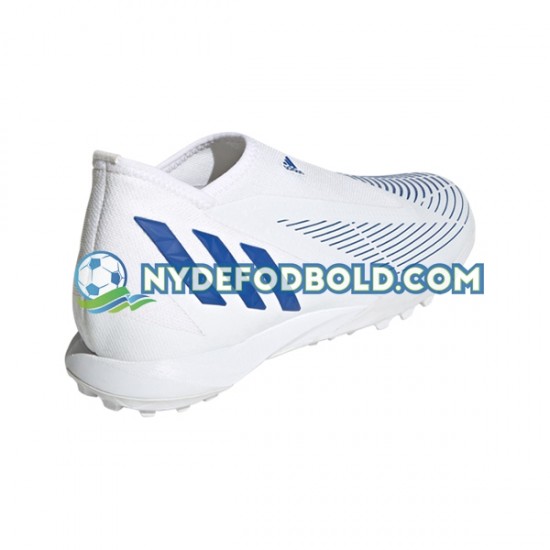 Blå Hvid Fodboldstøvler Adidas Predator EDGE.3 LL TF Diamond Edge