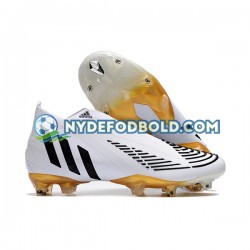 Hvid Sort Fodboldstøvler Adidas Predator Edge Geometric FG