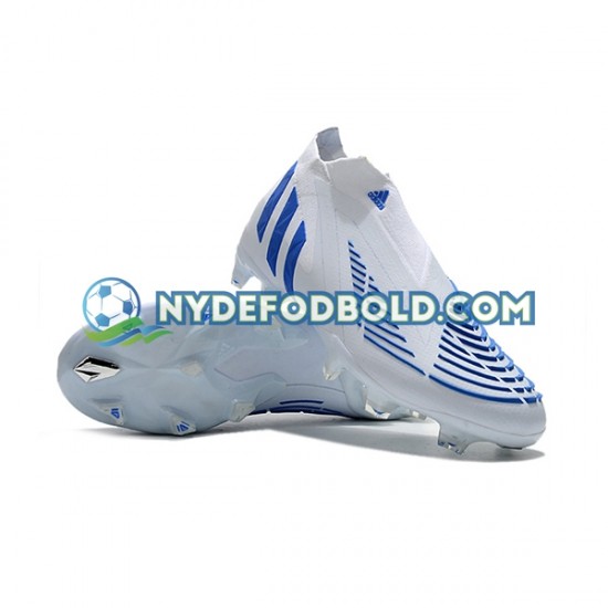 Blå Hvid Fodboldstøvler Adidas Predator Edge Geometric FG