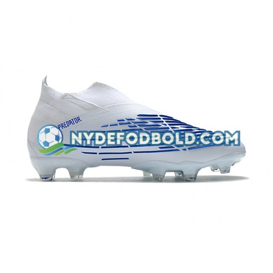 Blå Hvid Fodboldstøvler Adidas Predator Edge Geometric FG