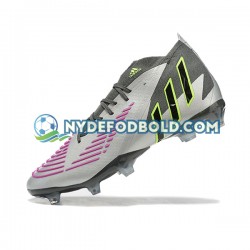 Lilla Hvid Fodboldstøvler Adidas Predator Edge Geometric.1 FG