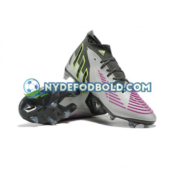 Lilla Hvid Fodboldstøvler Adidas Predator Edge Geometric.1 FG