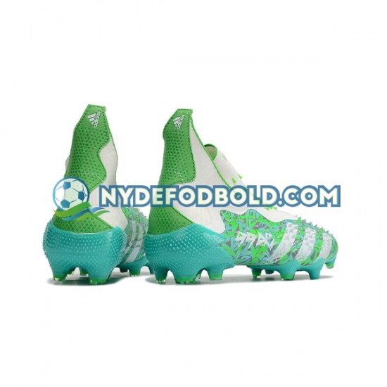 Hvid Grøn Fodboldstøvler Adidas Predator FREAK FG