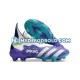 Lilla Hvid Fodboldstøvler Adidas Predator FREAK FG