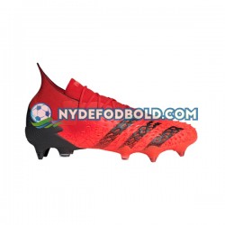 Rød Sort Fodboldstøvler Adidas Predator FREAK.1 SG Meteorite
