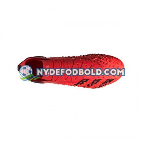 Rød Sort Fodboldstøvler Adidas Predator FREAK.1 SG Meteorite