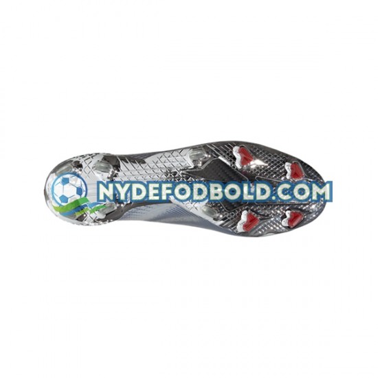 Rød Sort Fodboldstøvler Adidas X GHOSTED FG Showpiece Silver