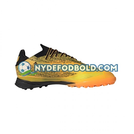 Guld Fodboldstøvler Adidas X SPEEDFLOW Messi.1 TF Mi Historia