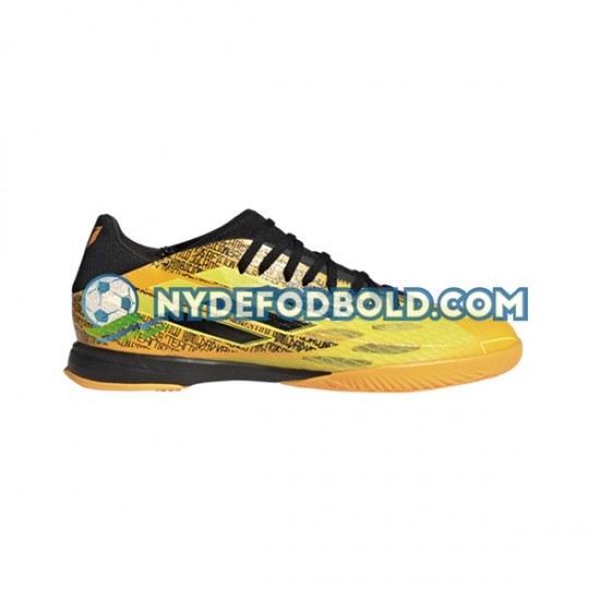 Guld Sort Fodboldstøvler Adidas X SPEEDFLOW Messi.3 IN Halle