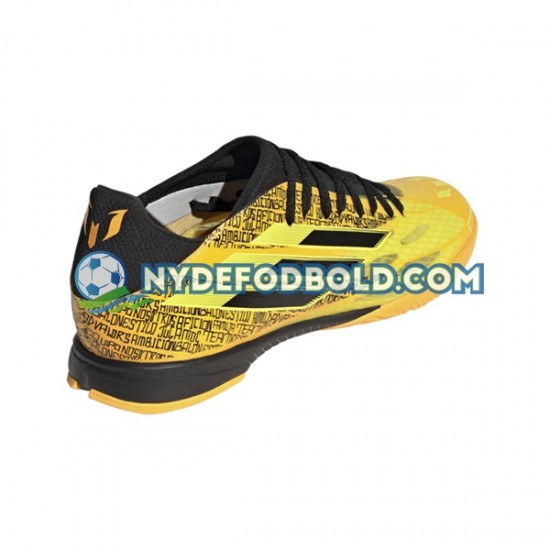 Guld Sort Fodboldstøvler Adidas X SPEEDFLOW Messi.3 IN Halle