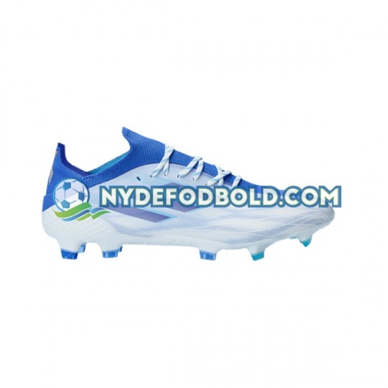 Blå Hvid Fodboldstøvler Adidas X SPEEDFLOW.1 FG Diamond Edge