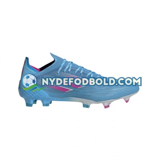 Lyserød Blå Hvid Fodboldstøvler Adidas X SPEEDFLOW.1 FG Sapphire Edge