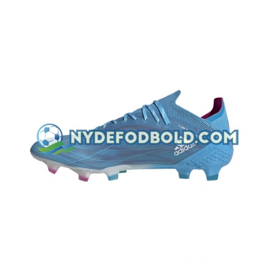 Lyserød Blå Hvid Fodboldstøvler Adidas X SPEEDFLOW.1 FG Sapphire Edge