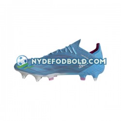 Lyserød Blå Hvid Fodboldstøvler Adidas X SPEEDFLOW.1 SG Sapphire Edge