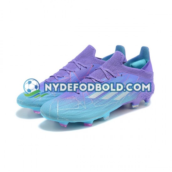 Lilla Blå Fodboldstøvler Adidas X Speed flow FG