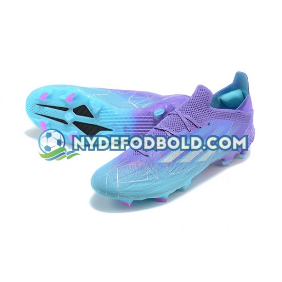 Lilla Blå Fodboldstøvler Adidas X Speed flow FG