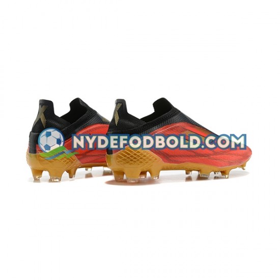 Rød Gul Sort Fodboldstøvler Adidas X Speed flow FG