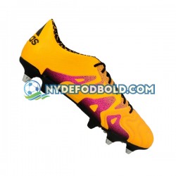 Guld Lyserød Fodboldstøvler Adidas X5.1 SG Leder