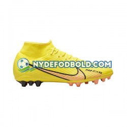 Lyserød Gul Fodboldstøvler Nike Air Zoom Mercurial Superfly IX Academy AG AG Lucent