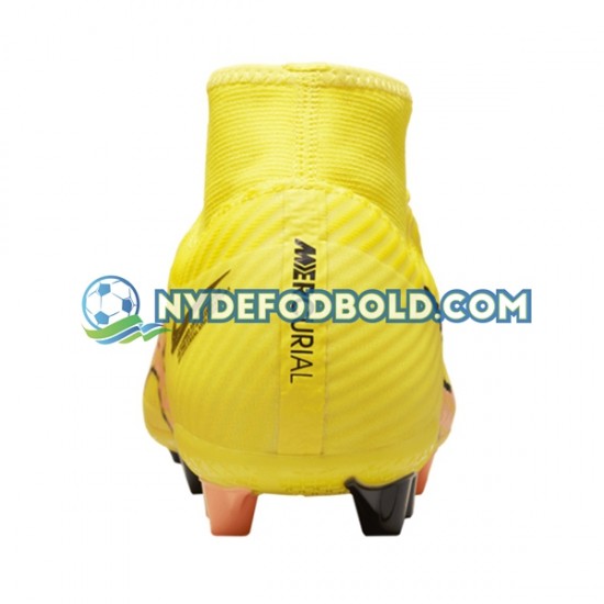 Lyserød Gul Fodboldstøvler Nike Air Zoom Mercurial Superfly IX Academy AG AG Lucent