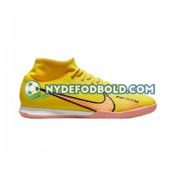 Lyserød Gul Fodboldstøvler Nike Air Zoom Mercurial Superfly IX Academy IC Halle Lucent