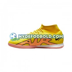 Lyserød Gul Fodboldstøvler Nike Air Zoom Mercurial Superfly IX Academy IC Halle Lucent