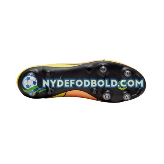 Lyserød Gul Fodboldstøvler Nike Air Zoom Mercurial Superfly IX Academy SG Pro Lucent AC