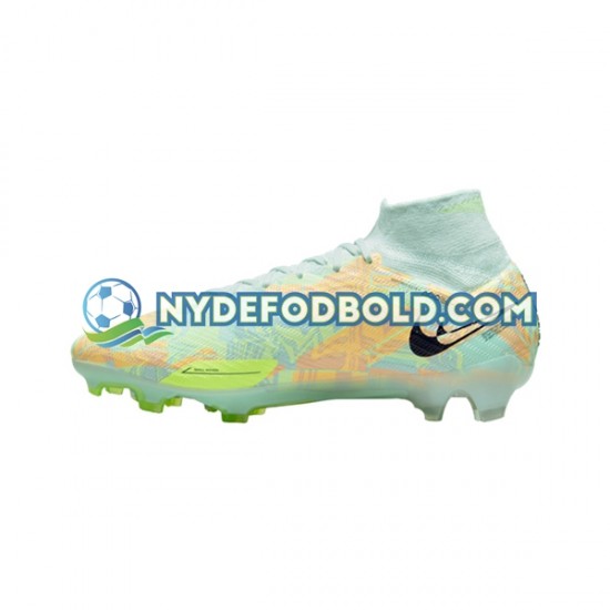 Blå Grøn Fodboldstøvler Nike Air Zoom Mercurial Superfly IX Bonded Elite FG