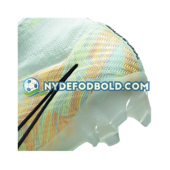 Blå Grøn Fodboldstøvler Nike Air Zoom Mercurial Superfly IX Bonded Elite FG