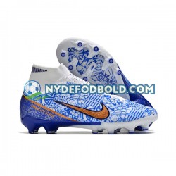 Blå Fodboldstøvler Nike Air Zoom Mercurial Superfly IX Elite AG