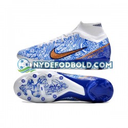 Blå Fodboldstøvler Nike Air Zoom Mercurial Superfly IX Elite AG
