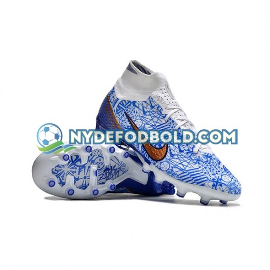 Blå Fodboldstøvler Nike Air Zoom Mercurial Superfly IX Elite AG