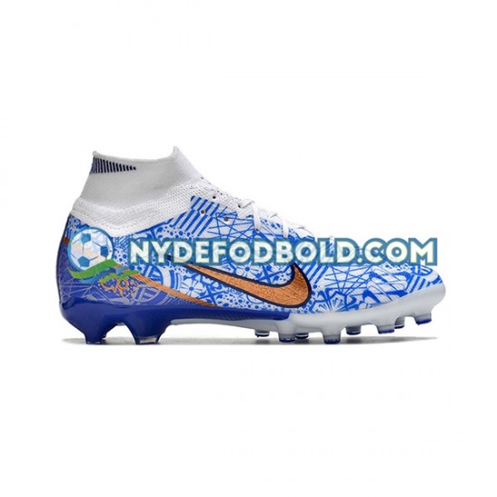 Blå Fodboldstøvler Nike Air Zoom Mercurial Superfly IX Elite AG
