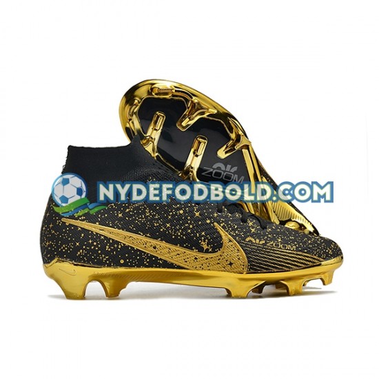 Gul Sort Fodboldstøvler Nike Air Zoom Mercurial Superfly IX Elite