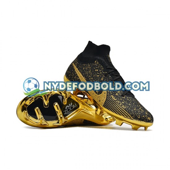 Gul Sort Fodboldstøvler Nike Air Zoom Mercurial Superfly IX Elite