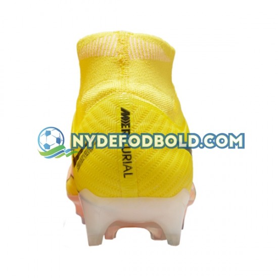 Lyserød Gul Fodboldstøvler Nike Air Zoom Mercurial Superfly IX Elite FG Lucent