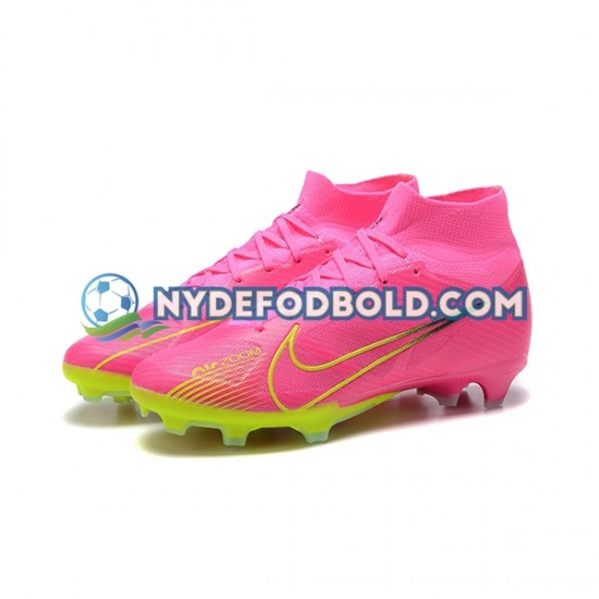 Rød Grøn Fodboldstøvler Nike Air Zoom Mercurial Superfly IX Elite FG