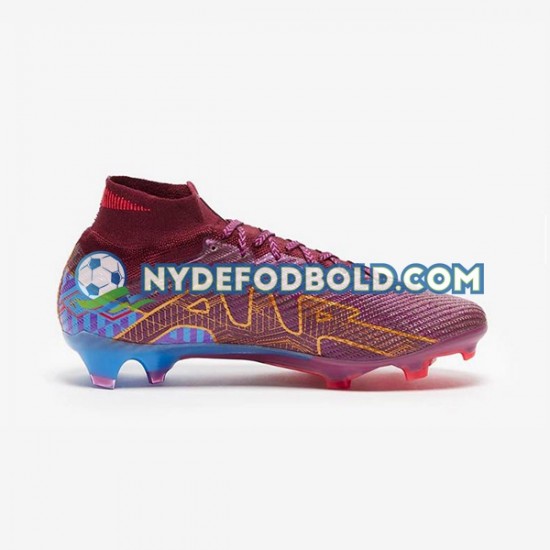Rød Fodboldstøvler Nike Air Zoom Mercurial Superfly IX Elite FG