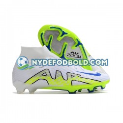Hvid Grøn Fodboldstøvler Nike Air Zoom Mercurial Superfly IX Elite FG