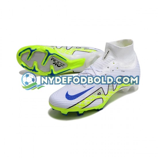 Hvid Grøn Fodboldstøvler Nike Air Zoom Mercurial Superfly IX Elite FG