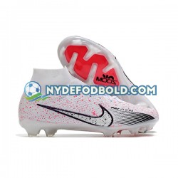 Rød Hvid Sort Fodboldstøvler Nike Air Zoom Mercurial Superfly IX Elite FG