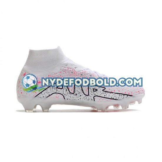 Rød Hvid Sort Fodboldstøvler Nike Air Zoom Mercurial Superfly IX Elite FG
