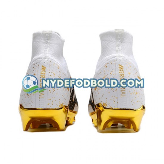 Gul Hvid Fodboldstøvler Nike Air Zoom Mercurial Superfly IX Elite